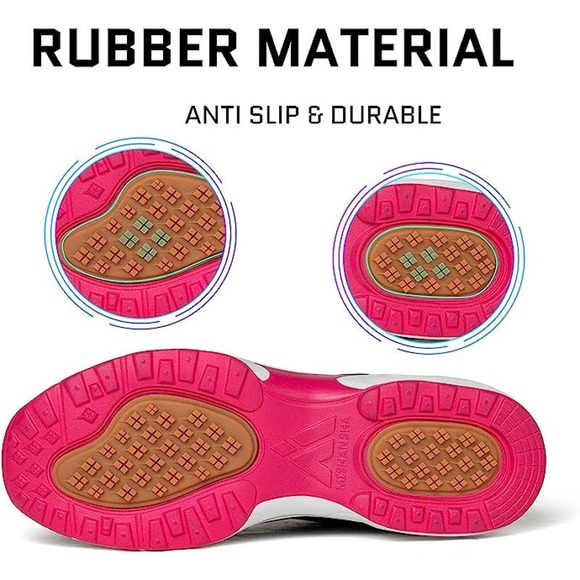 Mishansha Air Trainer Sz 7-7.5 - Pink and Blue - Picture 12 of 12